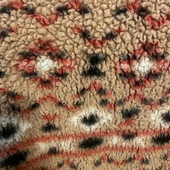 Fuzzy Aztec jacket. - Picture 2 of 3